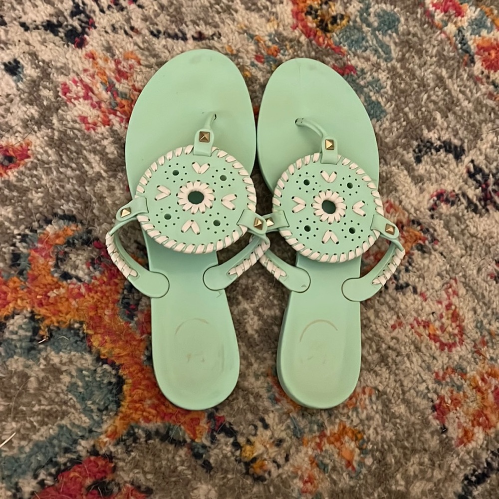 Mint Jelly Jack Rogers